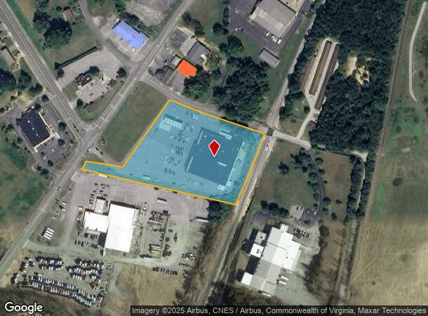  1400 Bob White Blvd, Pulaski, VA Parcel Map