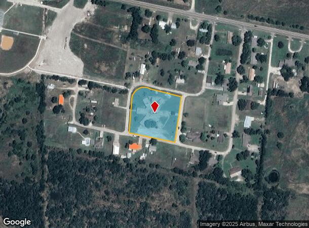  117 Twin Cir, Wortham, TX Parcel Map