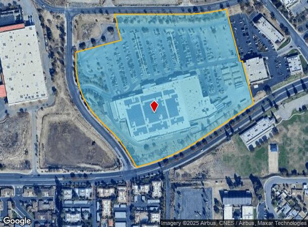  2601 Fashion Pl, Bakersfield, CA Parcel Map