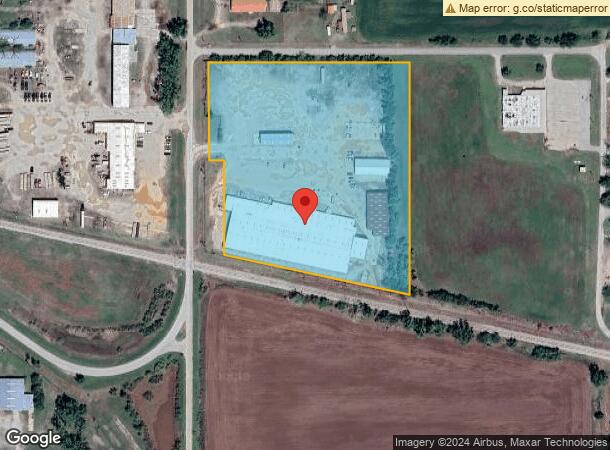  1200 N 16Th St, Chickasha, OK Parcel Map