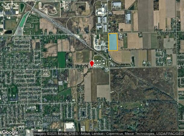  4250 Corduroy Rd, Oregon, OH Parcel Map