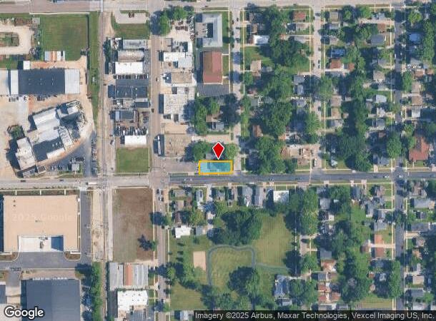  555 W Illinois Ave, Aurora, IL Parcel Map