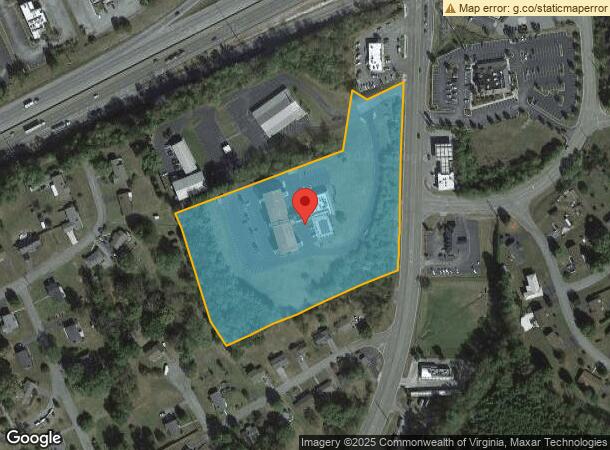  134 Salem Dr, Bristol, VA Parcel Map