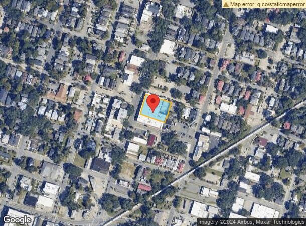  2400 Bull St, Savannah, GA Parcel Map