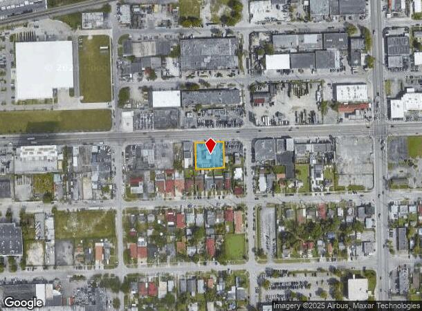  3340 Nw 36Th St, Miami, FL Parcel Map