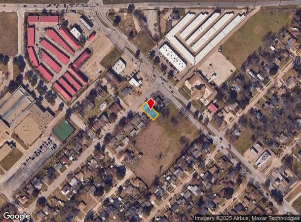  1838 Ridgeview St, Mesquite, TX Parcel Map