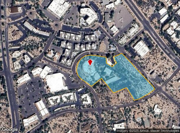 7415 E Elbow Bend Rd, Carefree, AZ Parcel Map