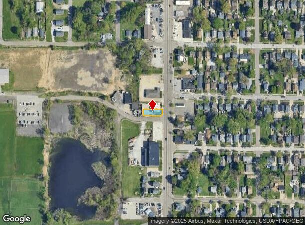 1826 S Main St, Akron, OH Parcel Map