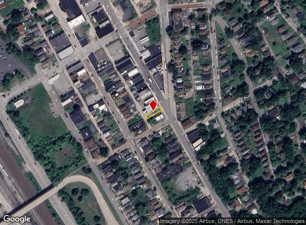  307 Merchant St, Ambridge, PA Parcel Map