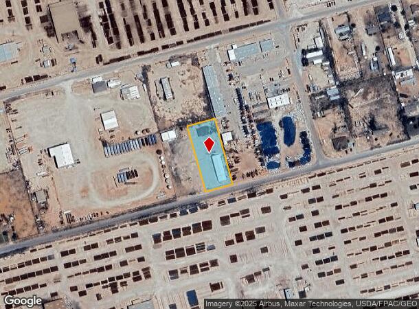  2366 W Cole St, Odessa, TX Parcel Map