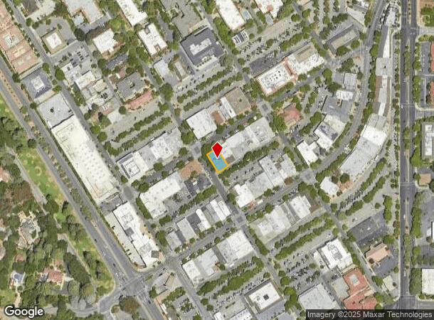  293 State St, Los Altos, CA Parcel Map