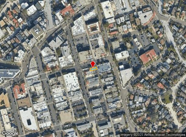  1115 Wall St, La Jolla, CA Parcel Map