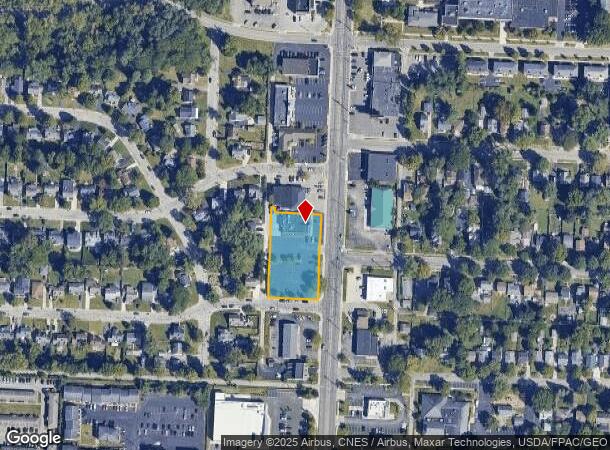 5545 N High St, Columbus, OH Parcel Map