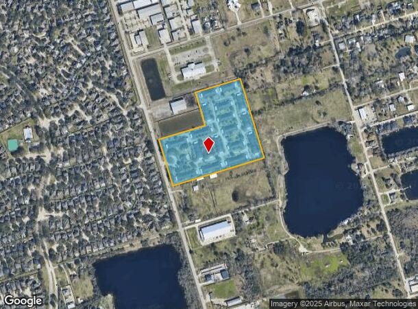 1051 Columbia Memorial Pky, Kemah, TX Parcel Map