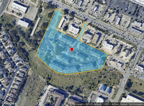  11022 Culebra Rd, San Antonio, TX Parcel Map