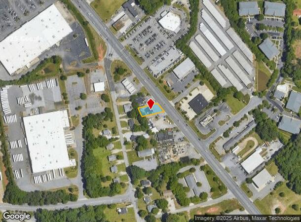 2908 S Main St, High Point, NC Parcel Map