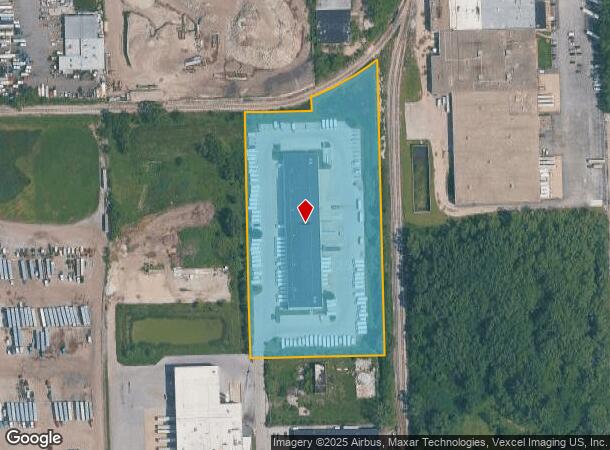  12857 S Hamlin Ct, Alsip, IL Parcel Map