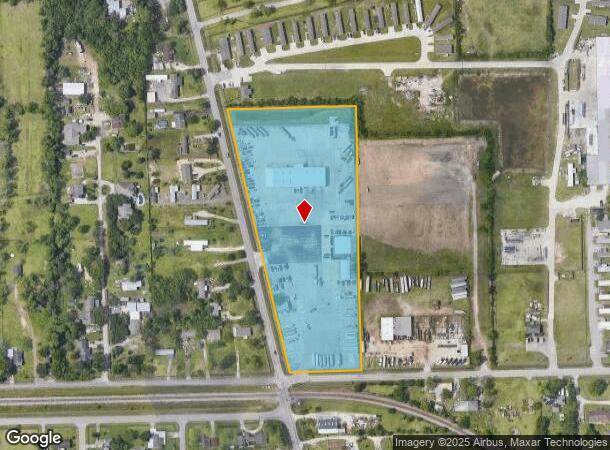  7950 Thompson Rd, Highlands, TX Parcel Map