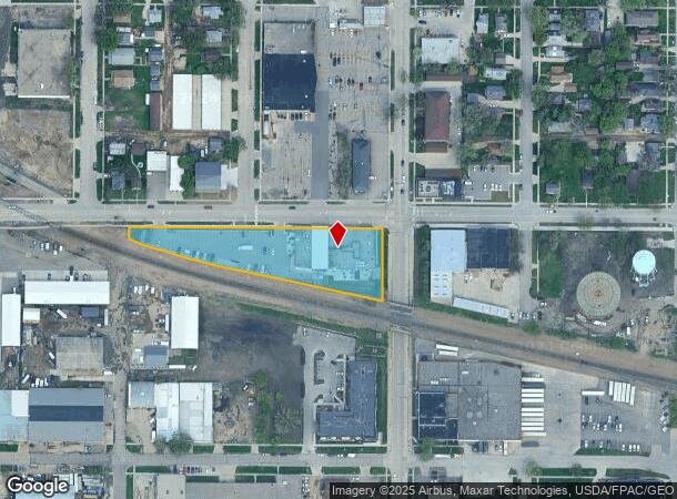  602 University Dr N, Fargo, ND Parcel Map