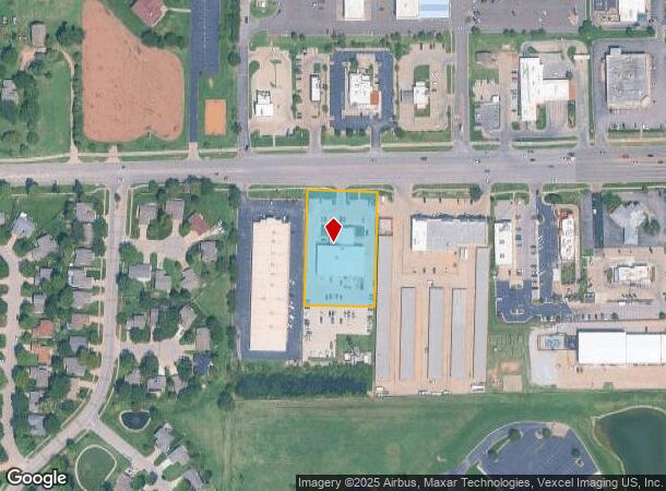  10707 W 21St St N, Wichita, KS Parcel Map