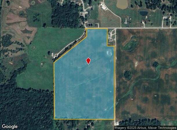 1650 Moto Cross Rd, Mitchell, IN Parcel Map