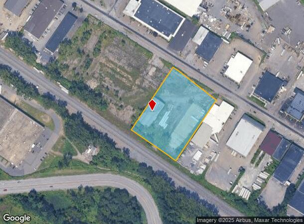  54 Railroad Ave, Colonie, NY Parcel Map