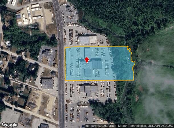 809 Center St, Auburn, ME Parcel Map