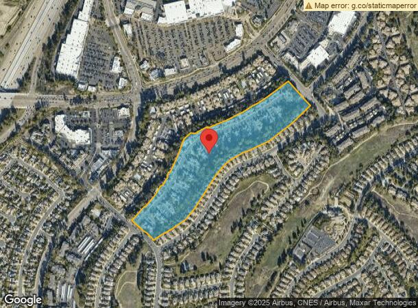  11580 Windcrest Ln, San Diego, CA Parcel Map