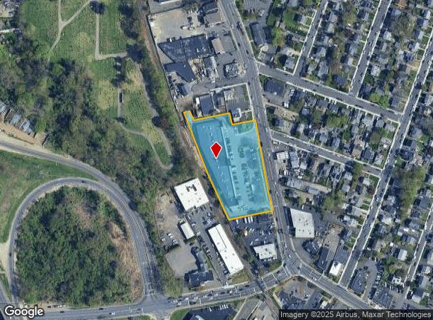  205 Main St, Norwalk, CT Parcel Map