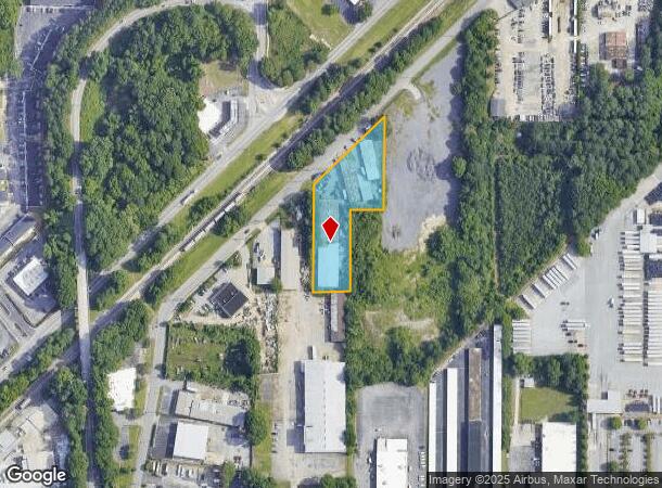 2514 W Point Ave, Atlanta, GA Parcel Map