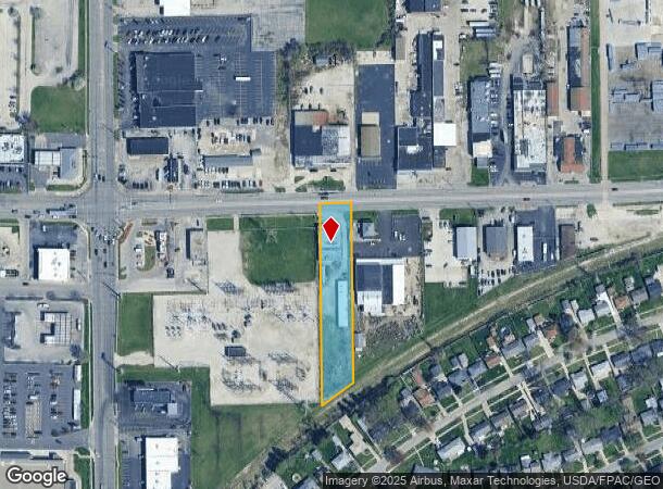 1615 W Laskey Rd, Toledo, OH Parcel Map