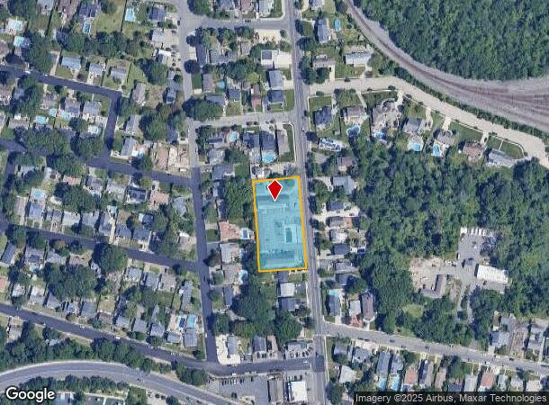  1607 Bay Ave, Point Pleasant Beach, NJ Parcel Map