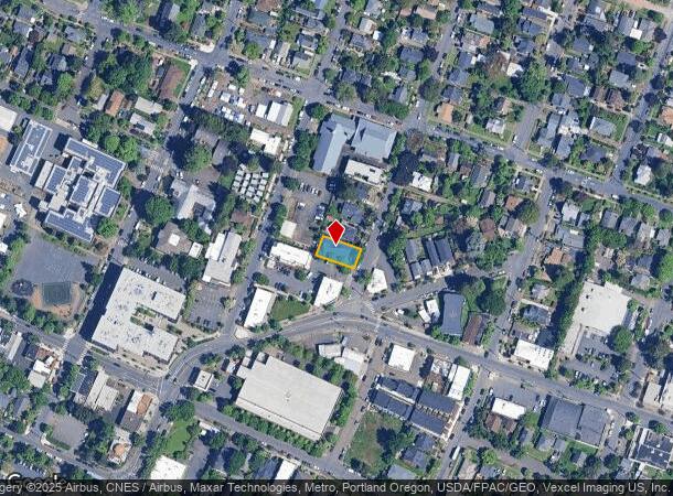 7529 N Oswego Ave, Portland, OR Parcel Map