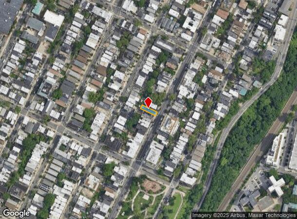  523 Palisade Ave, Jersey City, NJ Parcel Map