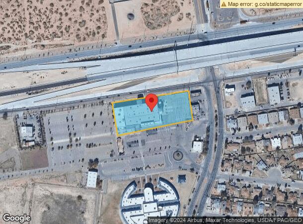  3585 N Lee Trevino Dr, El Paso, TX Parcel Map