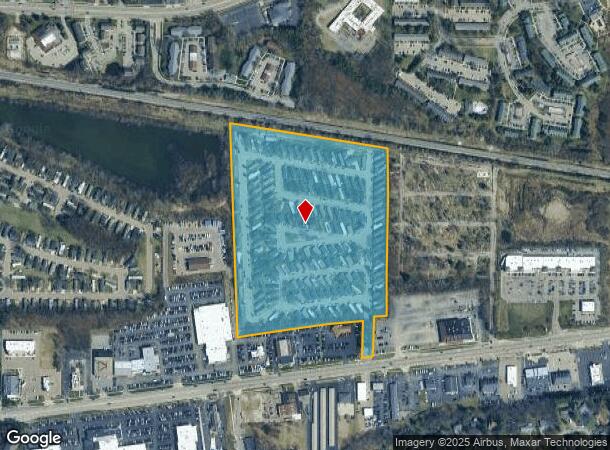  3614 Stadium Dr, Kalamazoo, MI Parcel Map