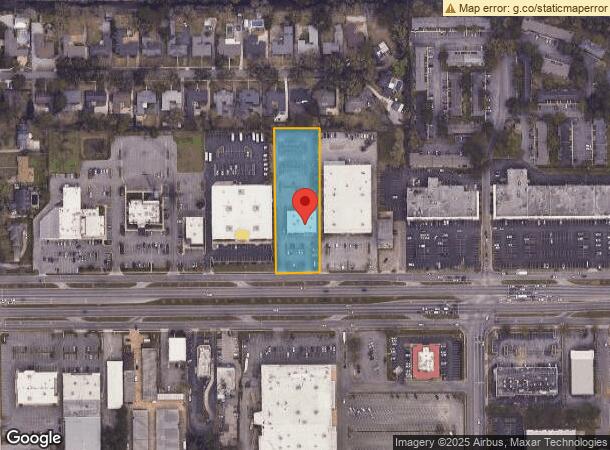  3716 Airport Blvd, Mobile, AL Parcel Map