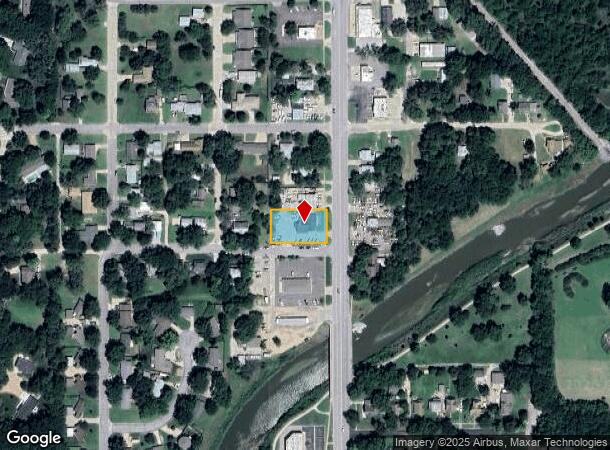 1607 N Main St, Newton, KS Parcel Map