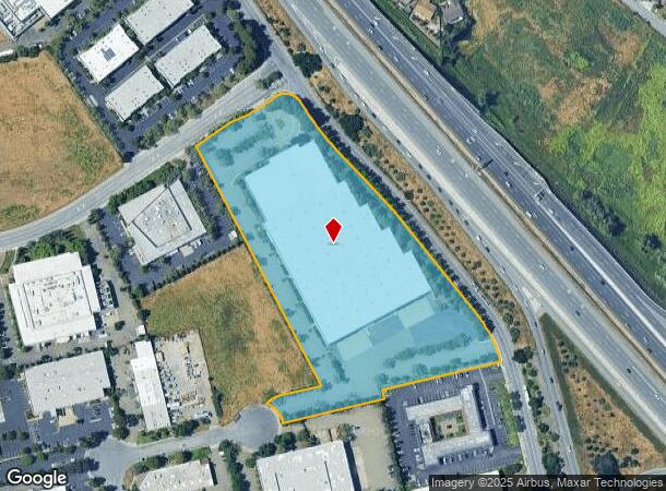  800 Corporate Way, Fremont, CA Parcel Map