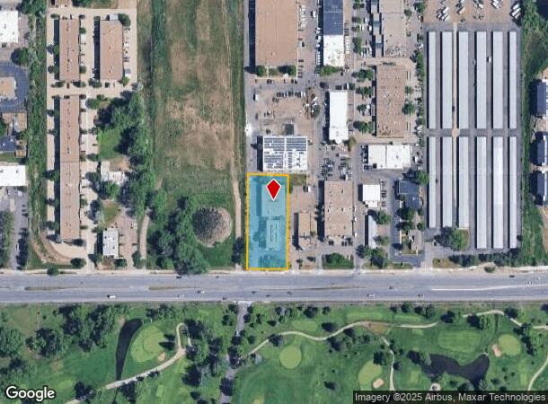 5721 Arapahoe Ave, Boulder, CO Parcel Map