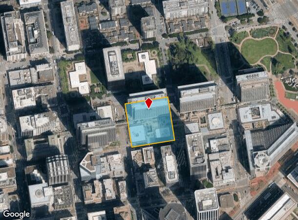  2 The Embarcadero, San Francisco, CA Parcel Map