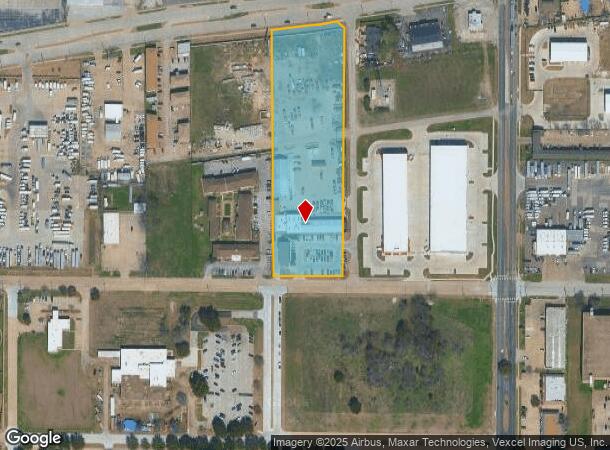  2417 W Sherman St, Grand Prairie, TX Parcel Map