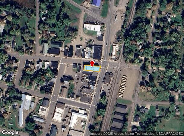  100 Main St S, Braham, MN Parcel Map