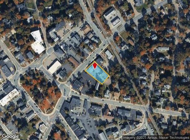 9 Mechanic St, Foxboro, MA Parcel Map