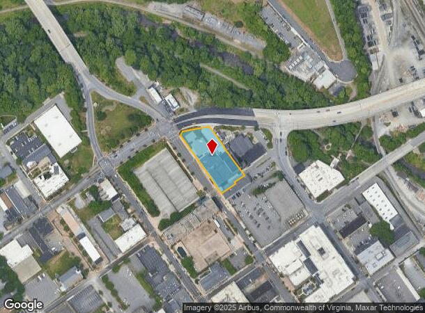  524 Main St, Lynchburg, VA Parcel Map