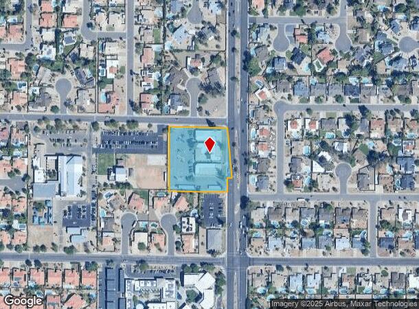  14640 N Tatum Blvd, Phoenix, AZ Parcel Map