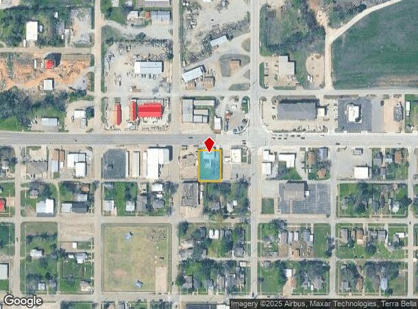  409 E Main St, Cushing, OK Parcel Map