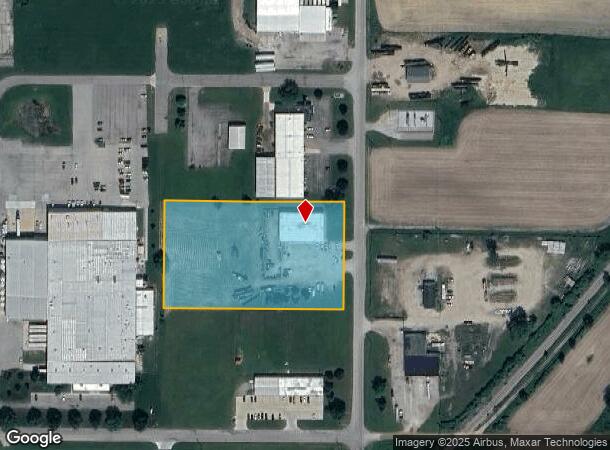 6585 N Jerome Rd, Alma, MI Parcel Map