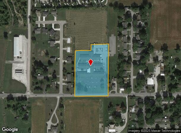  1529 Lancaster St, Bluffton, IN Parcel Map