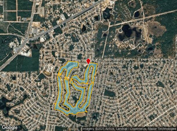  10059 Northcliffe Blvd, Spring Hill, FL Parcel Map